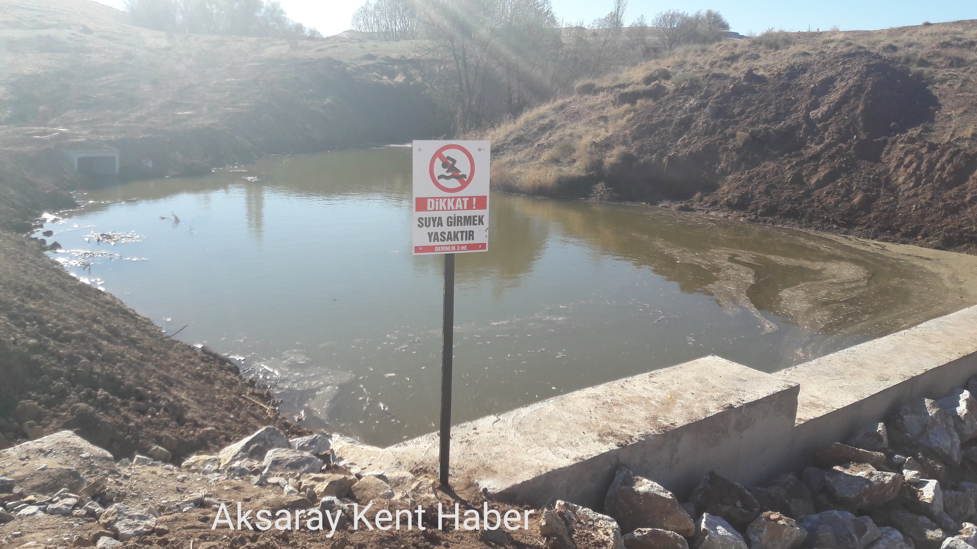 Aksaray İL Özel İdaresnin `` Sevinçli köyü YÜS kapalı sistem sulama tesisi tamamlandı