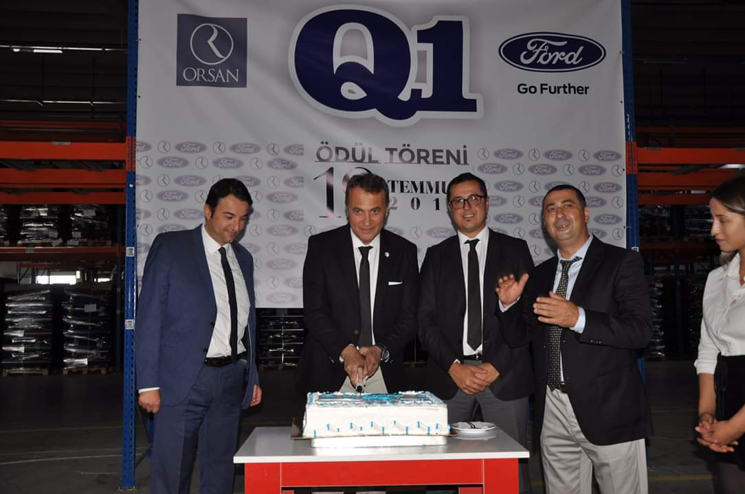 Ford Q1 Ödülünü Orsan aldı