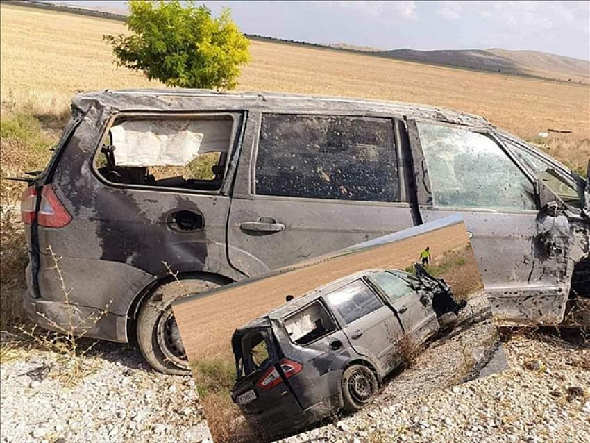 Aksaray`da Otomobil takla attı:6 yaralı