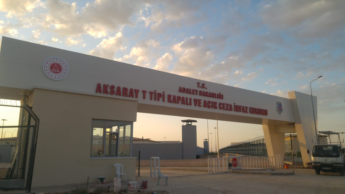 Aksaray T tipi cezaevi inşaat sahasında çalışan mahkum firar etti